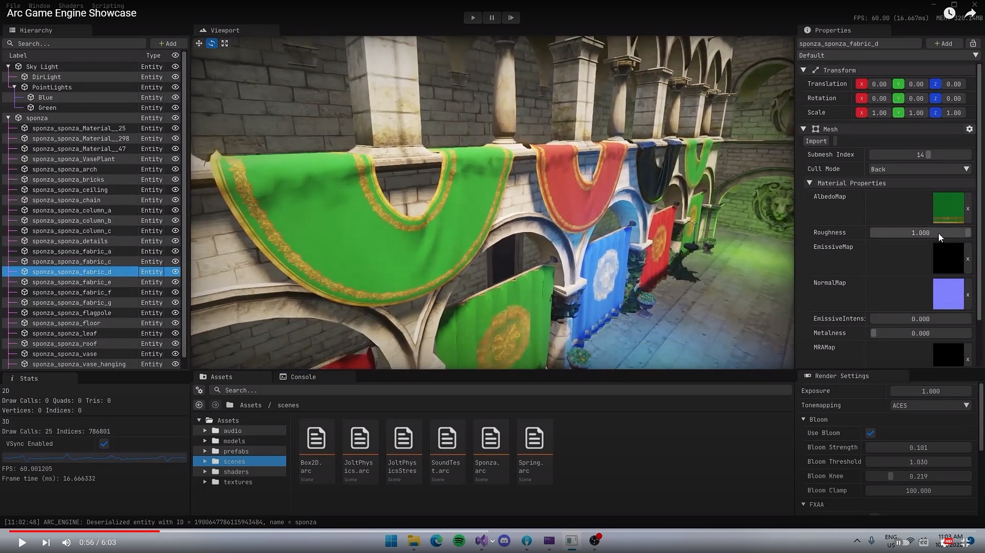 Arc Game Engine Showcase